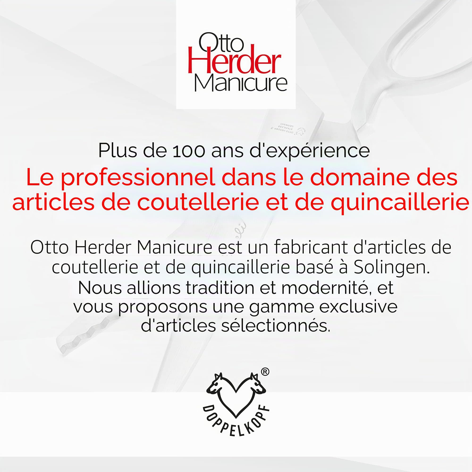 Kleiber co. paire de ciseaux crantés stoffschere «basteline inoxydable dans une boîte de rangement