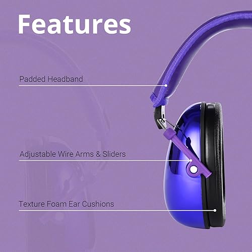 Miniatura 4 de 130 Gemstones Edition  Orejeras de seguridad para niños  Protección auditiva pasiva reductora de ruido para niños