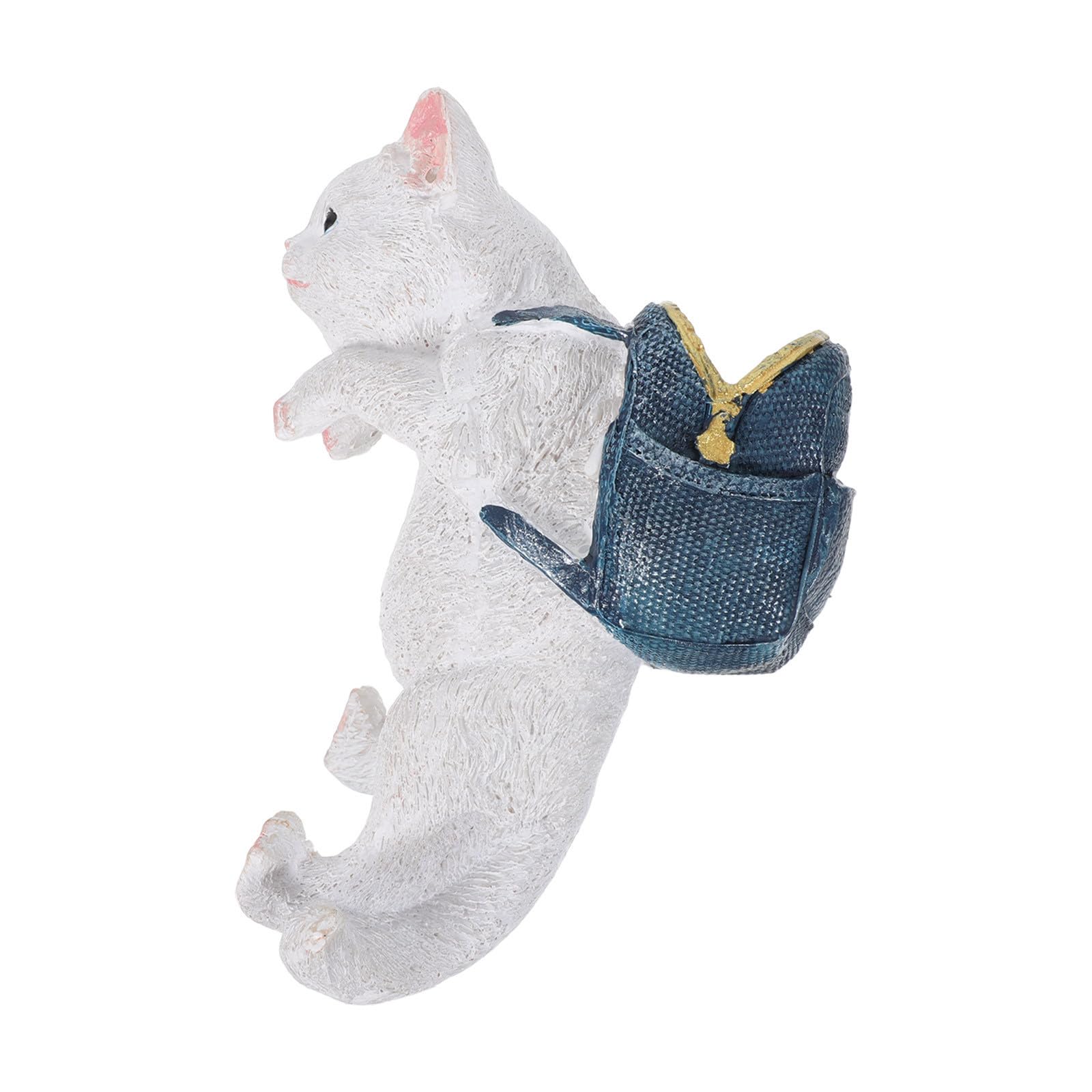 Adorno colgante de resina para macetas de gato resistente para patio