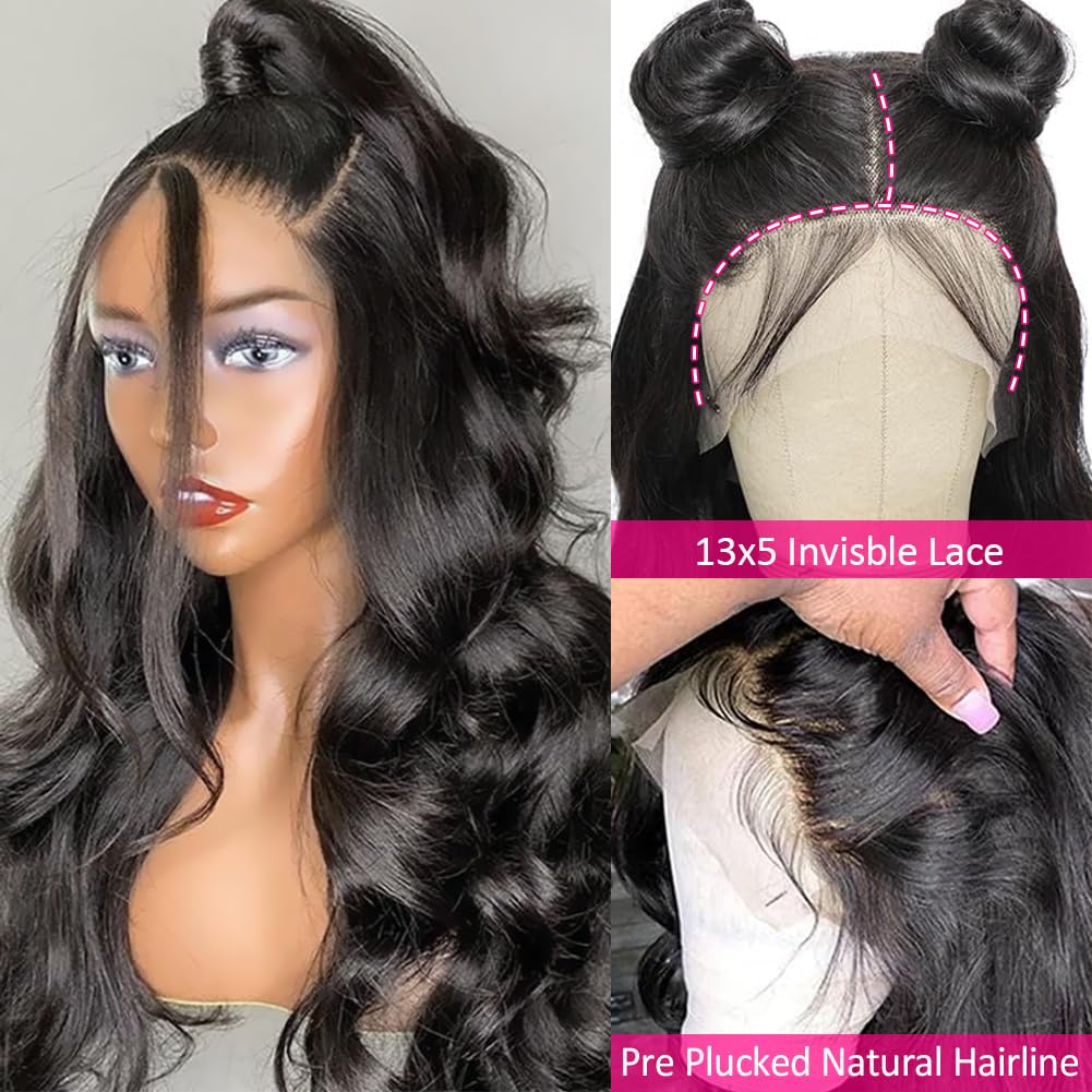 Wingirl 13x6 Body Wave Human Hair Lace Front Wig
