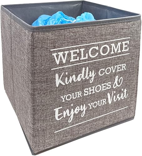 Miniatura 2 de Contenedor plegable de granito con aspecto de lino de granito, caja de botín para interiores de bienes raíces, suministro perfecto para una casa