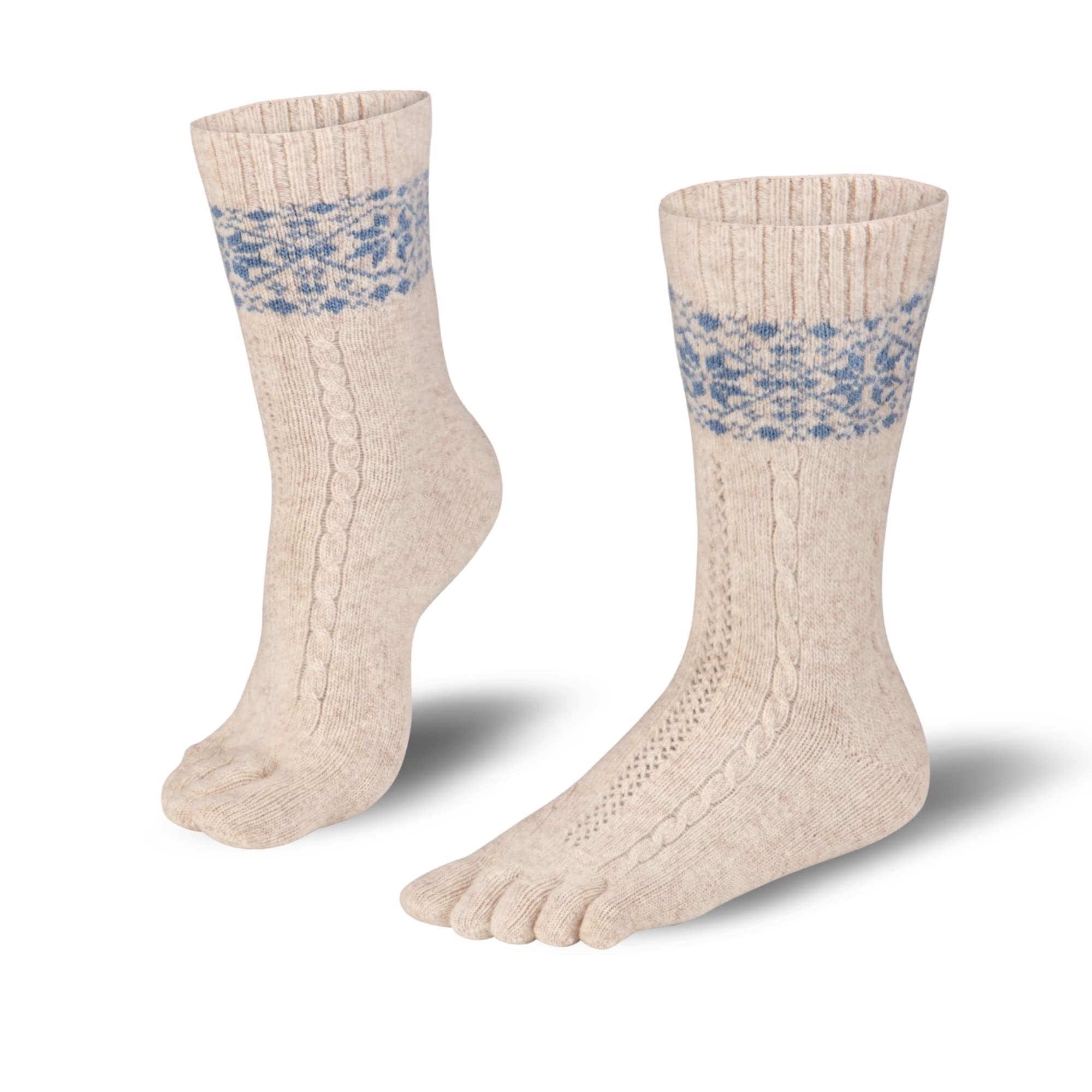 Knitido Naturals Merino i Cachemere | Bardzo ciepłe zimowe skarpety