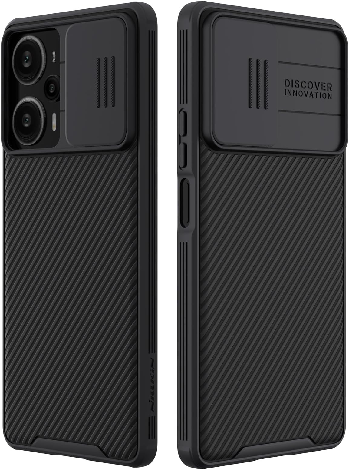 for Xiaomi Redmi Note 12 Turbo / Poco F5 case with Camera Cover