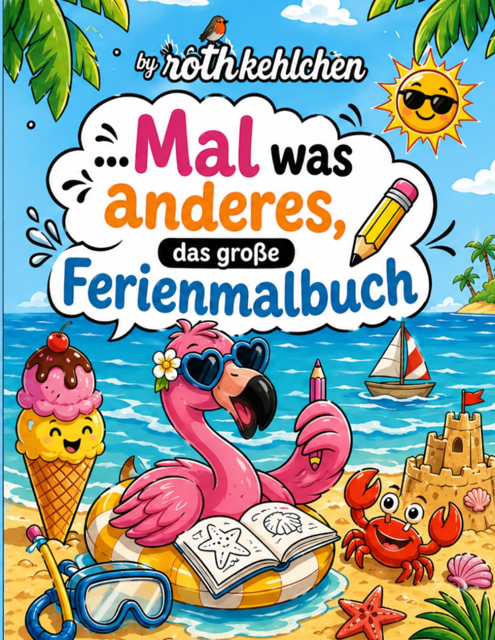 Mein großes Ferienmalbuch: ...Mal was anderes
