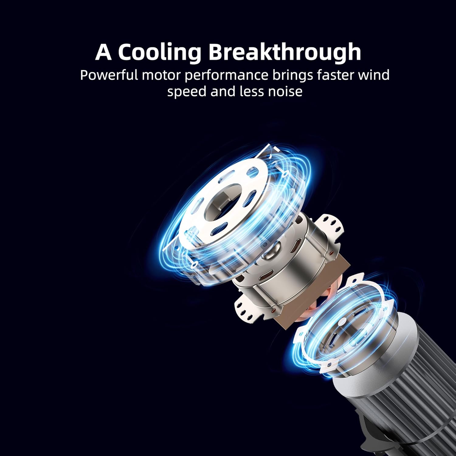 PHILODECO 40-Inch Tower Fan with Remote Control, 80 ° Oscillating Cooling Fan For Bedroom, Bladeless Fan with 4-Speed Multiple Modes, 7h Timer, Large Air Outlet