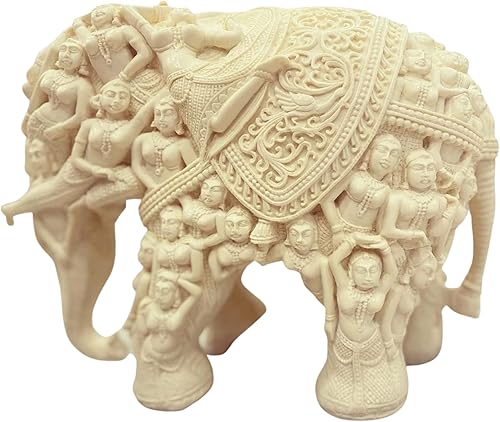 Estatua de elefante blanco, figura grande de elefante en relieve de 12 pulgadas para mujer, decoración de elefante de mármol para sala de estar, Estatua de elefante blanco, figura grande de elefante en relieve de 12 pulgadas para mujer, decoración de elefante de mármol para sala de estar,