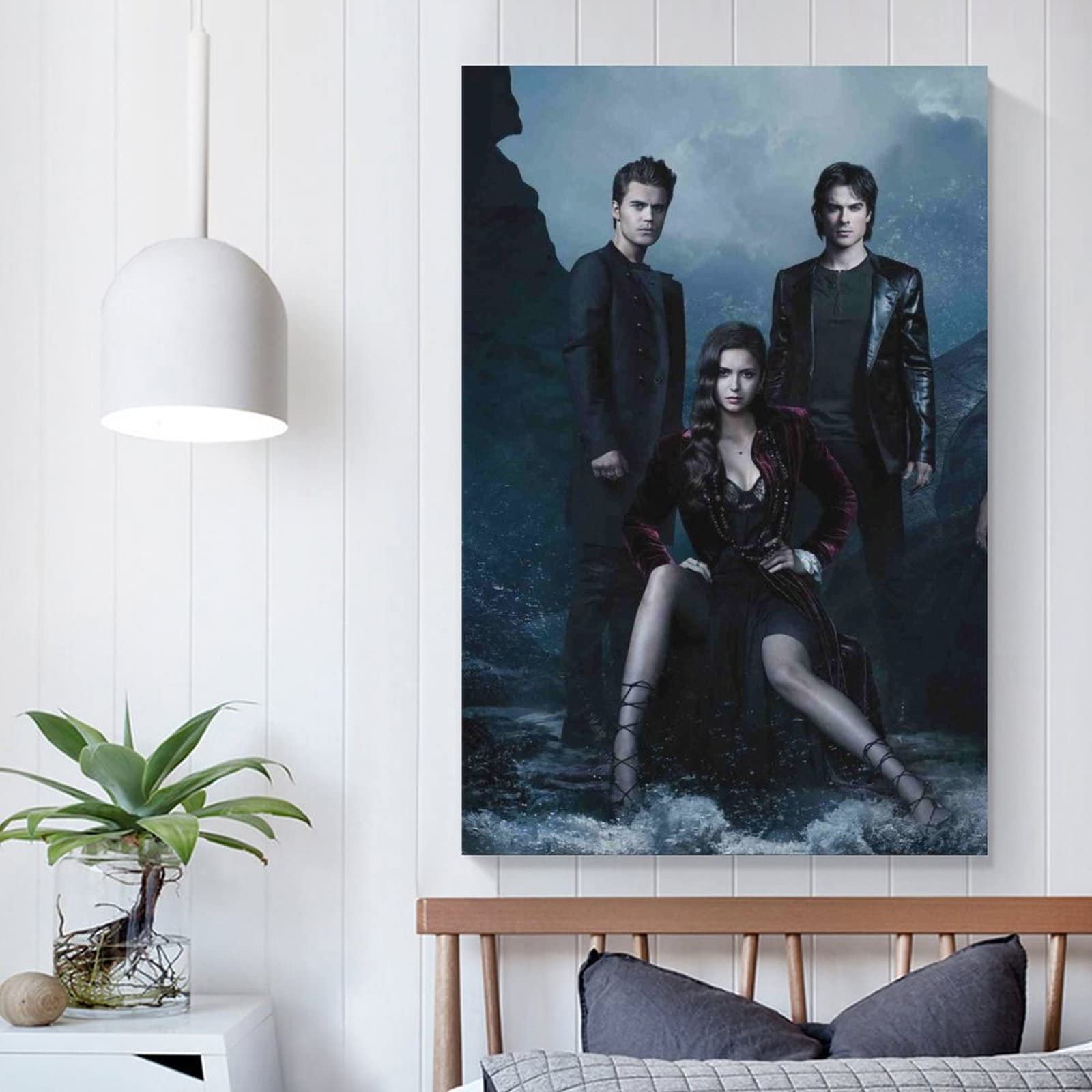 The Vampire Diaries TV-Cover 2 Leinwand Poster Schlafzimmer Dekor Sport Landschaft Büro Zimmer Dekor Geschenk Unrahmen-Stil 40 X 60 Cm