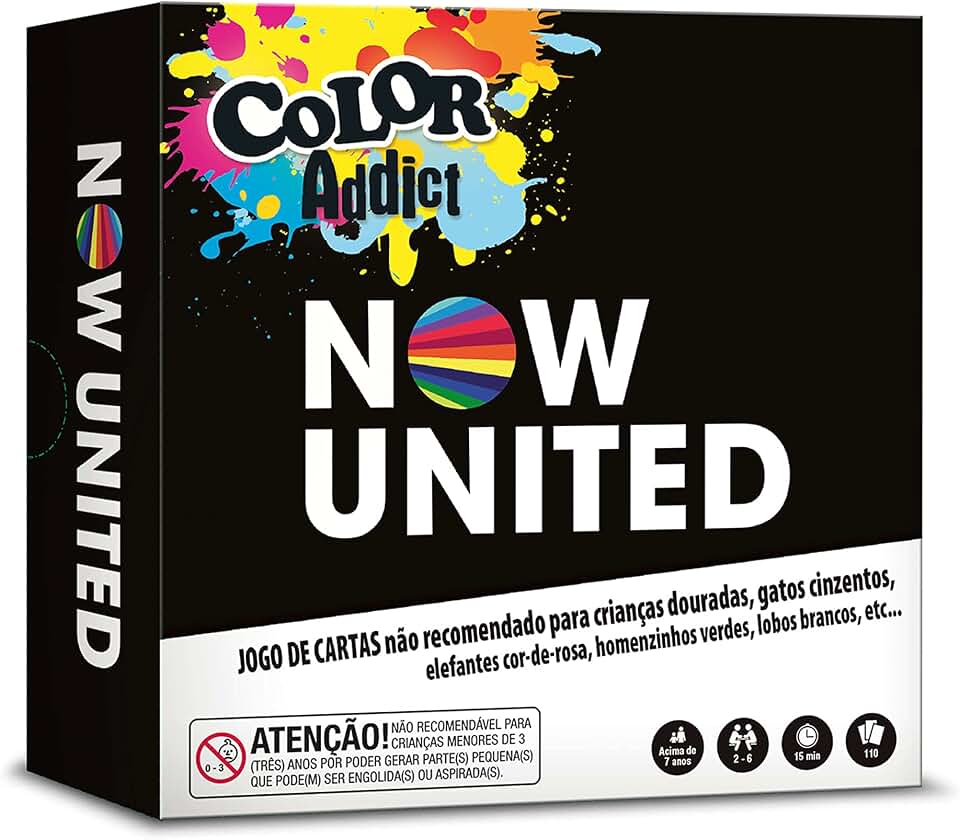 Jogo Color Addict Now United Cor: Estampado - Copag