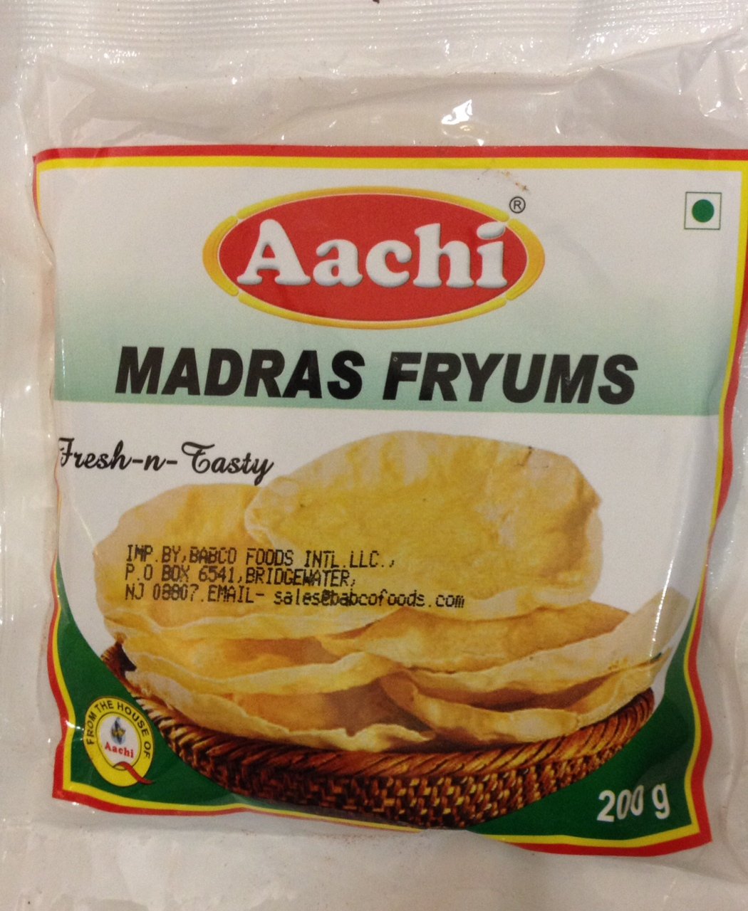 Aachi Appalam - 200 Gms