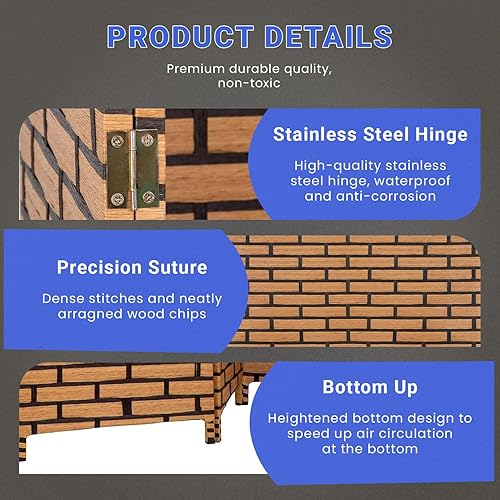 Miniatura 9 de Divisor de habitación, divisor de habitación de ratán hecho a mano, pantalla plegable de madera, separador de habitación, pantalla de división
