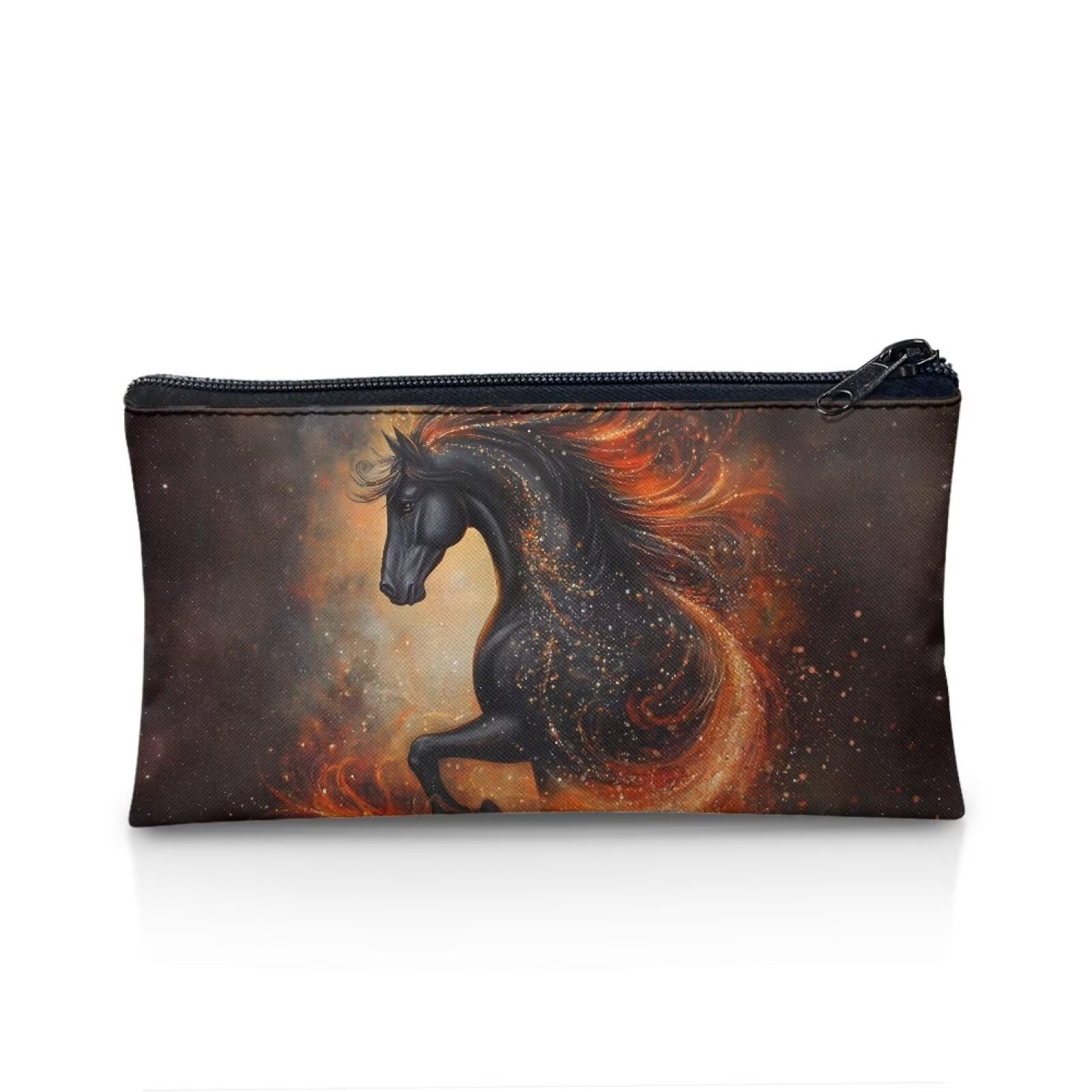 POLERO Horse Pencil Case for Girls Secondary School Supplies Slim Pencil Pouch Storage Bag โ image 1