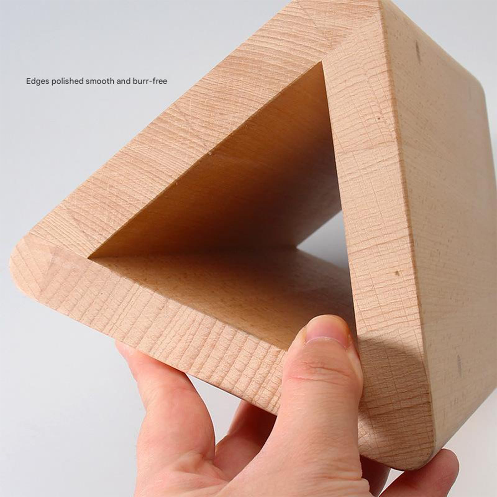1 Herramienta ergonómica para Doblar de Haya para proyectos de Costura y artesanía Triangulares Herramienta portátil para Trabajar