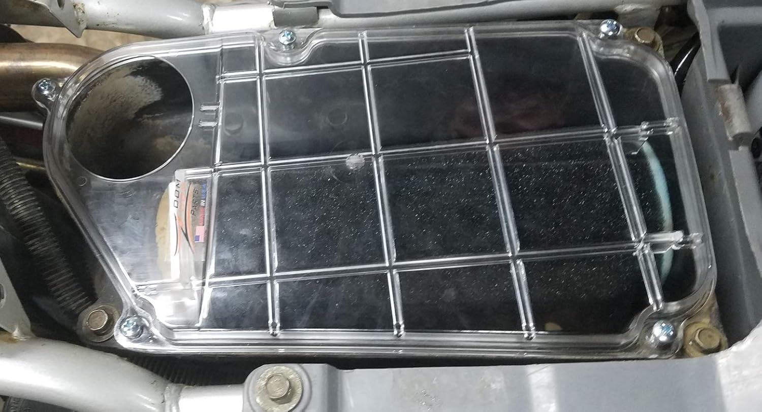 Zoom Zoom Parts CLEAR AIR BOX LID COVER FIT 87-04 YAMAHA WARRIOR 350 YFM 350 MADE IN U.S.A FEDEX 2 DAY SHIPPING