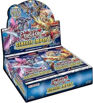 Genesis impact ジェネシスインパクト　1カートン　12box 英語 Yu-Gi-Oh!: Genesis Impact Booster Box 1st Edition (On Sale
