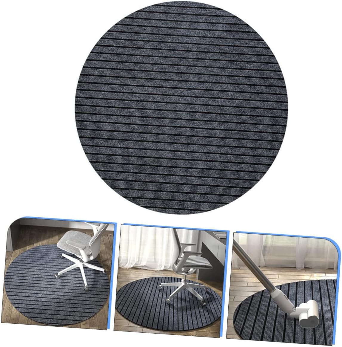 Home Office Computer Mat Chair Rolling Chair Mat Round Floor Protector