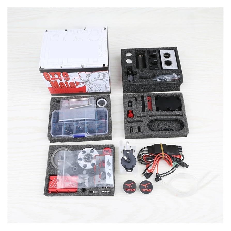 Amazon.co.jp: TOYAN FS-L200AC 7cc 直列2気筒 ナイトロエンジン