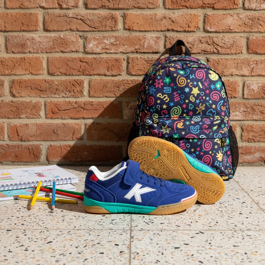 KELME Zapatillas De Fútbol Sala De Niño Precision Elastic Azul