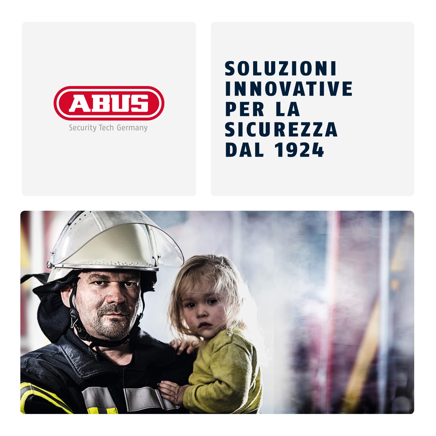 ABUS Rilevatore di Gas GWM100ME - Metano, Gas Naturale, Allarme 85 dB | Alimentazione AC 220-240 V, segnale fine vita 5 anni, certificato EN50194-1:2009, pulsante di test integrato