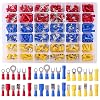 Glarks 540pcs 22-1616-1412-10 Gauge Mixed Quick Disconnect Electrical Insulated Butt Bullet Spade Fork Ring Solderless Crimp Terminals Connectors Assortment Kit