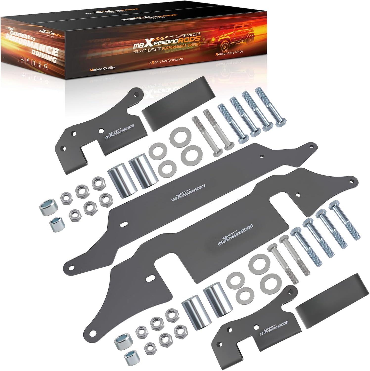 maXpeedingrods 3-5" Full Lift Kit for Polaris RZR XP 1000/4 2014-2021, for Front & Rear Suspension Lift