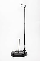 Vista 1 de Embroidex - Soporte ajustable para carrete de hilo único – Soporte independiente para hilo de bordado, costura o acolchado – Base de plástico pesado