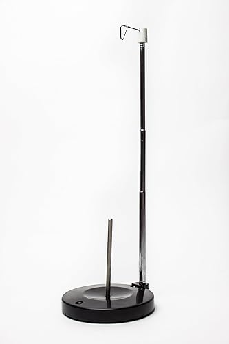 Embroidex - Soporte ajustable para carrete de hilo único  Soporte independiente para hilo de bordado, costura o acolchado  Base de plástico pesado