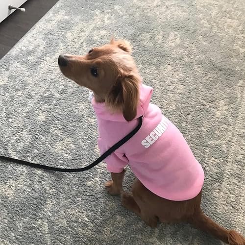 Miniatura 6 de BINGPET Sudaderas con capucha de seguridad para perros, suéter para cachorros, abrigos para perros y gatos, suave forro polar cepillado