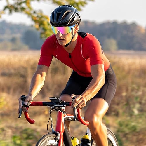 Miniatura 32 de Gafas de sol polarizadas deportivas para mujeres y hombres, UV400, gafas de ciclismo, béisbol, correr, pesca, al aire libre, resistentes al viento