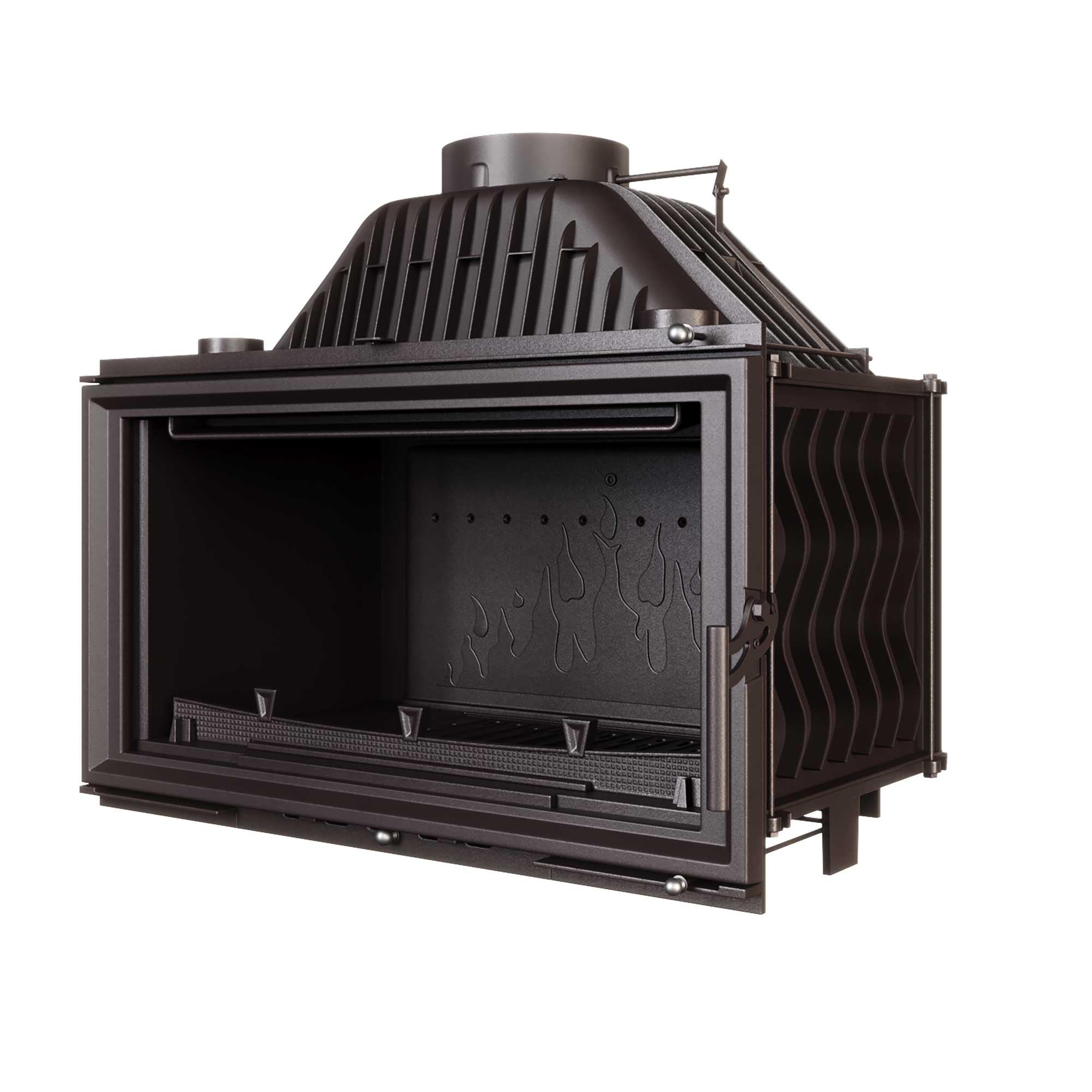 Inserto per camino a legna in ghisa - W15 (13,5 kW) ECO