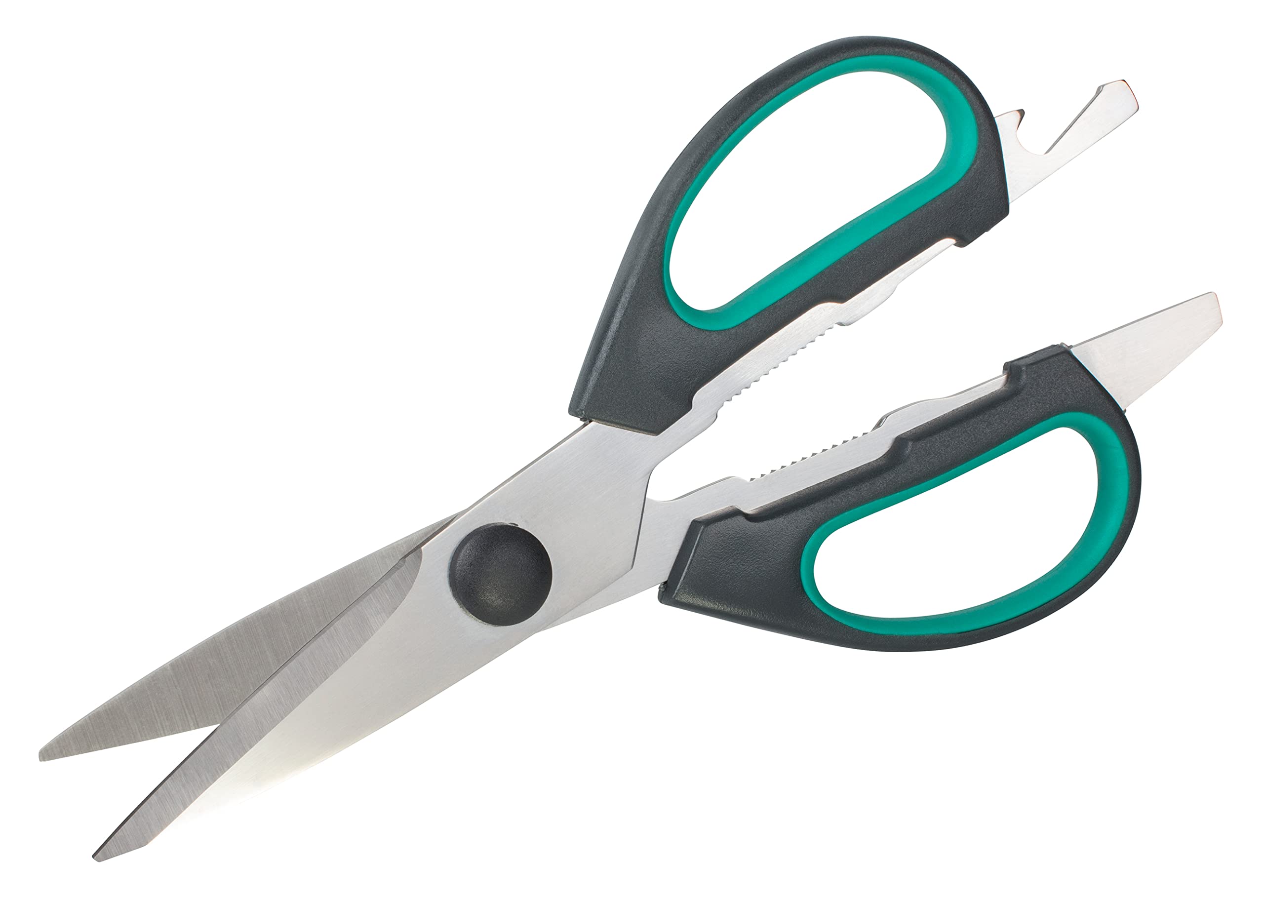 wolfcraft 4164000 - Ciseaux Multifonction : Tournevis, Ouvre-Bouteille, Décapsuleur