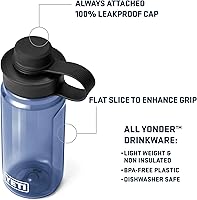 Vista 2 de YETI Botella de agua Yonder con tapa de amarre Yonder, ligera, a prueba de fugas y sin BPA