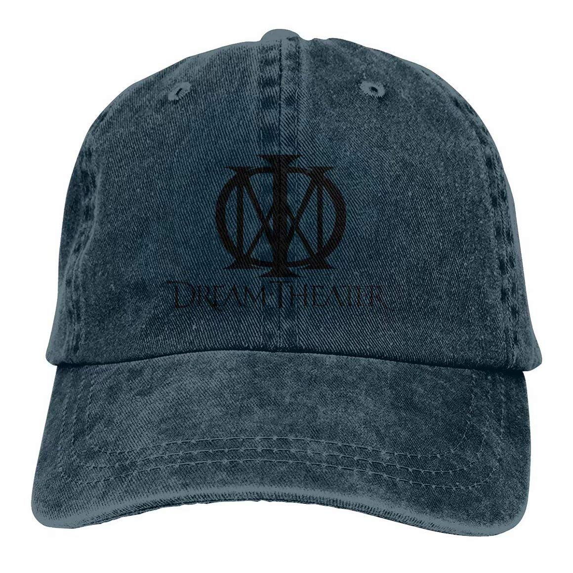 Unisex Basecap Snapback Hats Dream Theater Logo Unisex Sun Hat Travel Sunscreen Cap