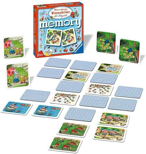 Miniatura 3 de Ravensburger 81297 - Mis imágenes ocultas más hermosas, Memory The Game Classic para todos los fanáticos de las imágenes ocultas, juego de memoria