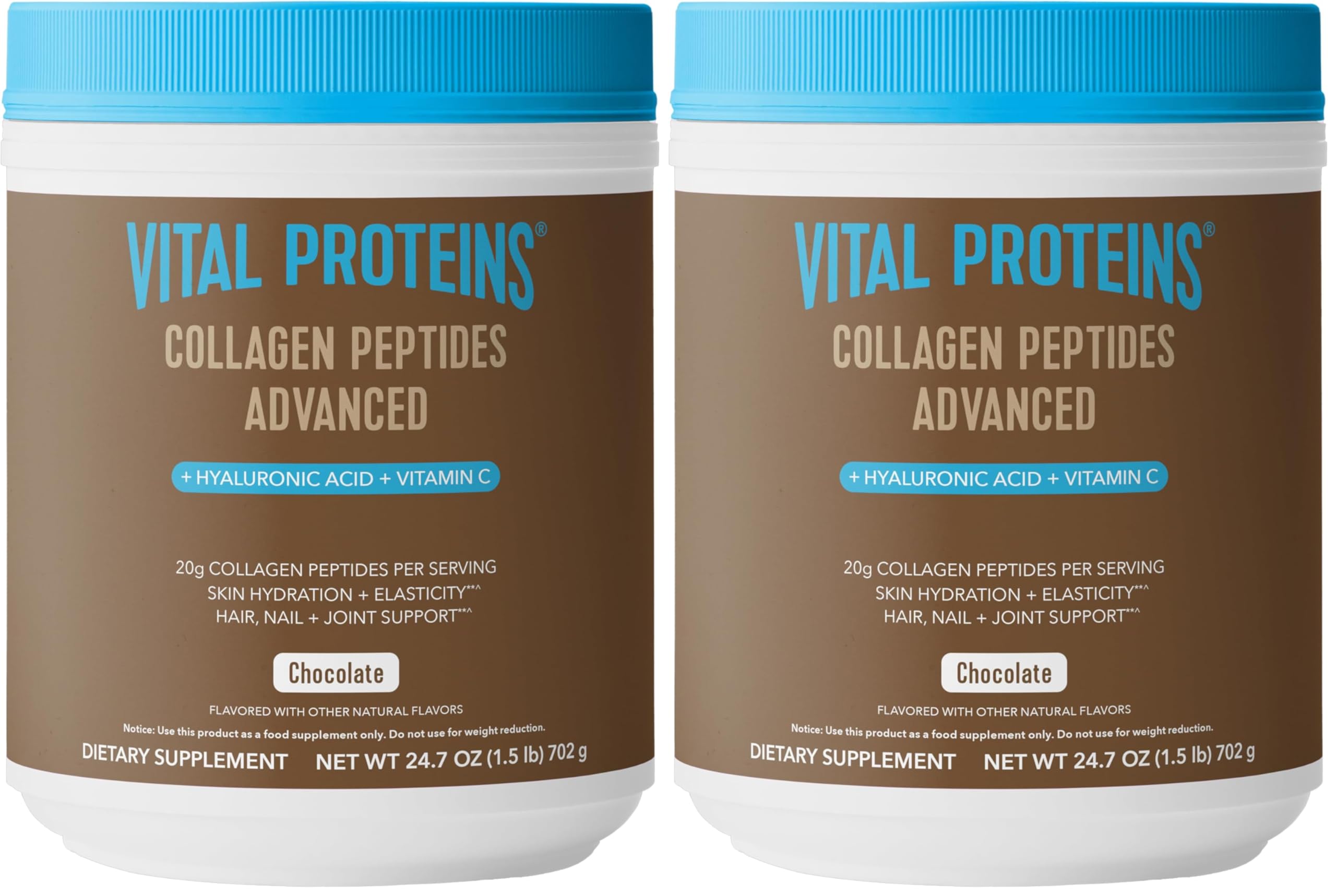 Vital Proteins Collagen Peptides Powder Advanced, Unflavored, 20oz — Amazon image 15