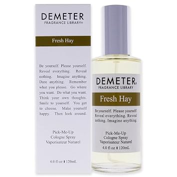 Demeter Fresh Hay Eau de Cologne Spray for Women, 4 Ounce