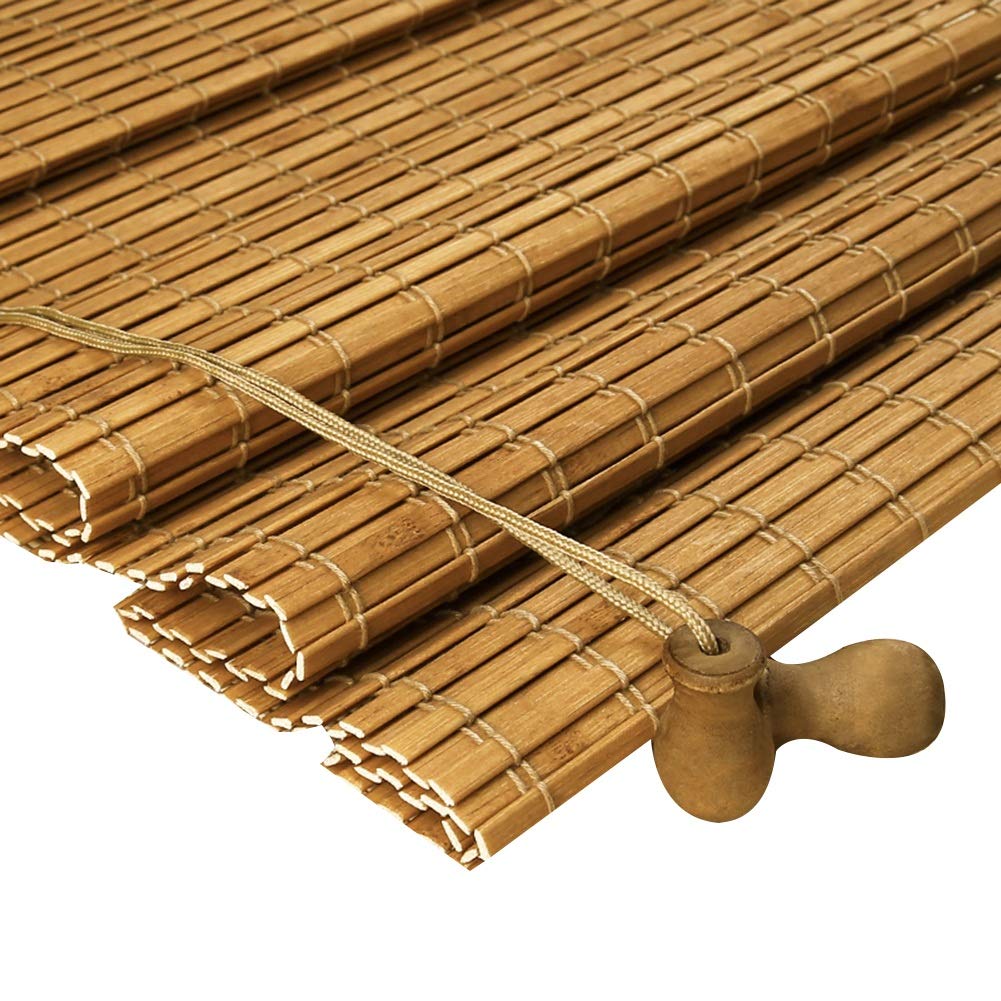 Amazon｜YANZHEN 竹すだれ バンブーカーテン 紫外線遮断 換気 光透過