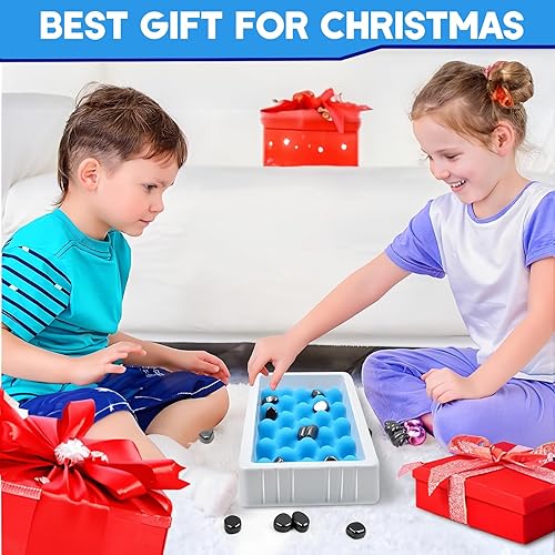 Miniatura 5 de Gloriser Juego de ajedrez magnético 2024 con rocas, juegos de imanes para adultos y niños, divertido juego de ajedrez magnético multijugador con