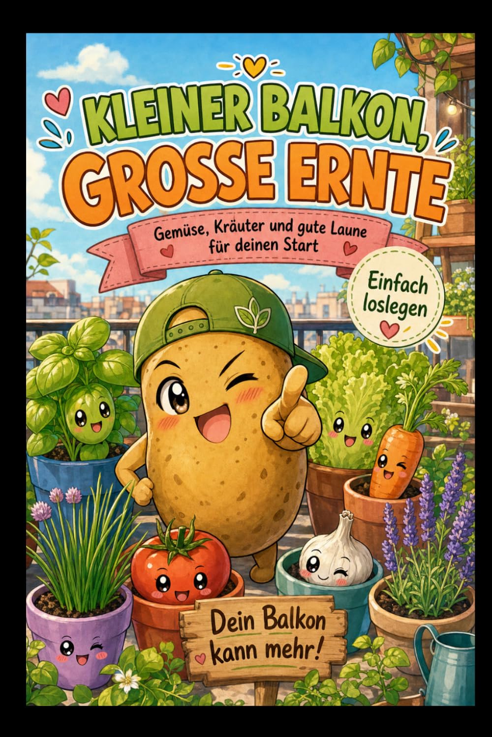 Mein kleiner Balkon Garten Urban Gardening für Anfänger: Der kleine Balkon-Selbstversorger