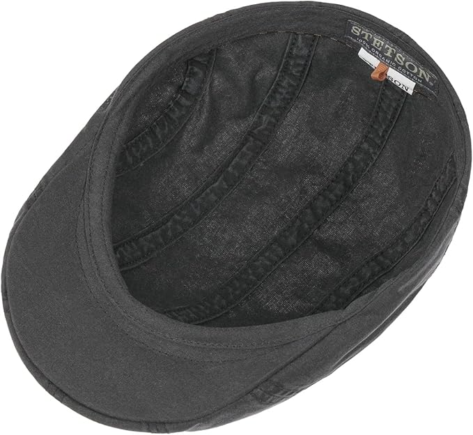 Coppola Stetson In Lino - Berretto Con Visiera, Unisex, Per Estate E Primavera - Foto 10