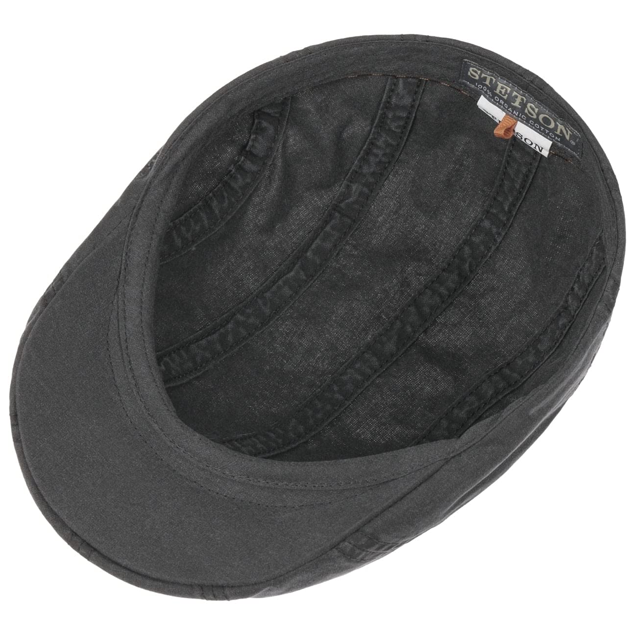 Stetson Madison Delave Coppola Donna/Uomo - Cotton cap Cappello Piatto Berretto Estivo con Visiera Estate Primavera/Estate