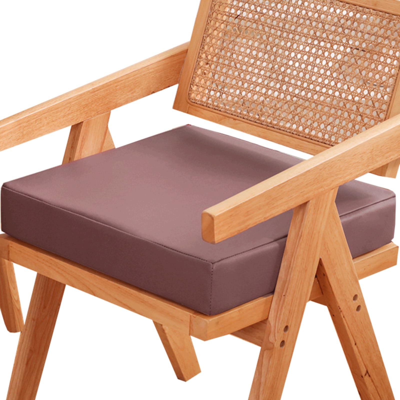 uyeoco Chair Cushion Seat Pads for Dining Waterproof Chairs with Thick Seat Cushions Square Padded Chair Seat Pads Comfortable Armchair Booster Fit for Home Office Car(Colour6,50x50x5cm)