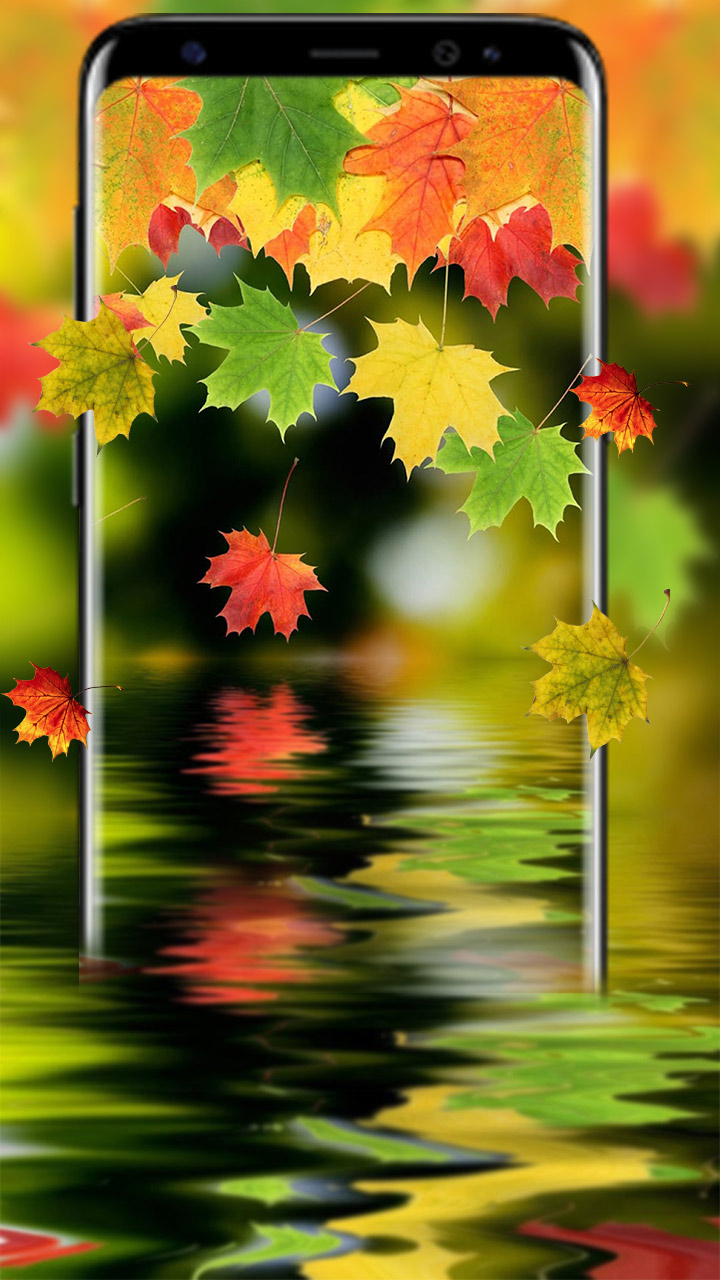 Colorful Leaf Live wallpaper App on Amazon Appstore