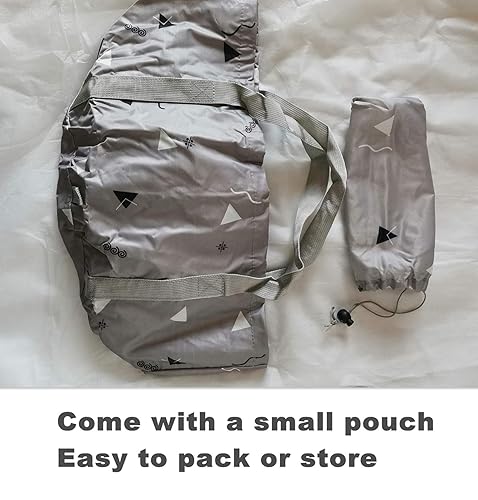 Miniatura 4 de Cuenca de baño plegable de 24 litros para remojar pies grandes para hombres, portátil, cubo de agua para viajes y campamento, color gris