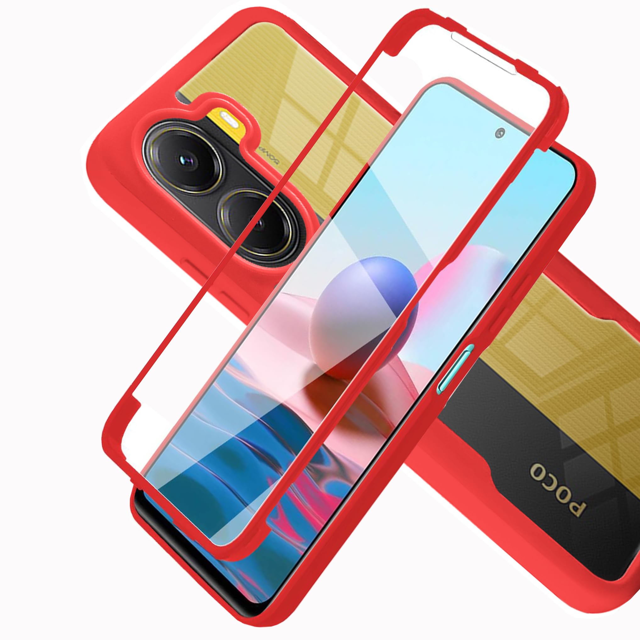 LXHGrowH Hülle für Samsung Galaxy A06, 360 Grad Ganzkörper S