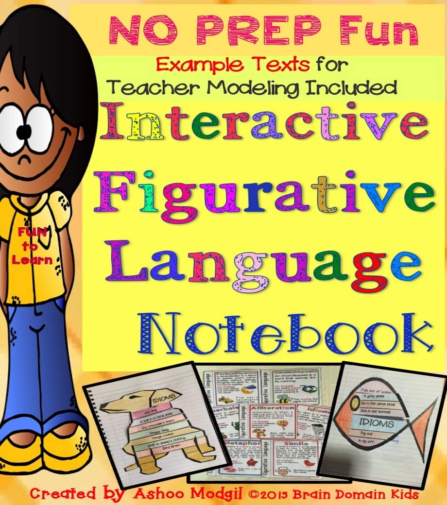 Interactive Figurative Language Notebook Figurative Language Mini