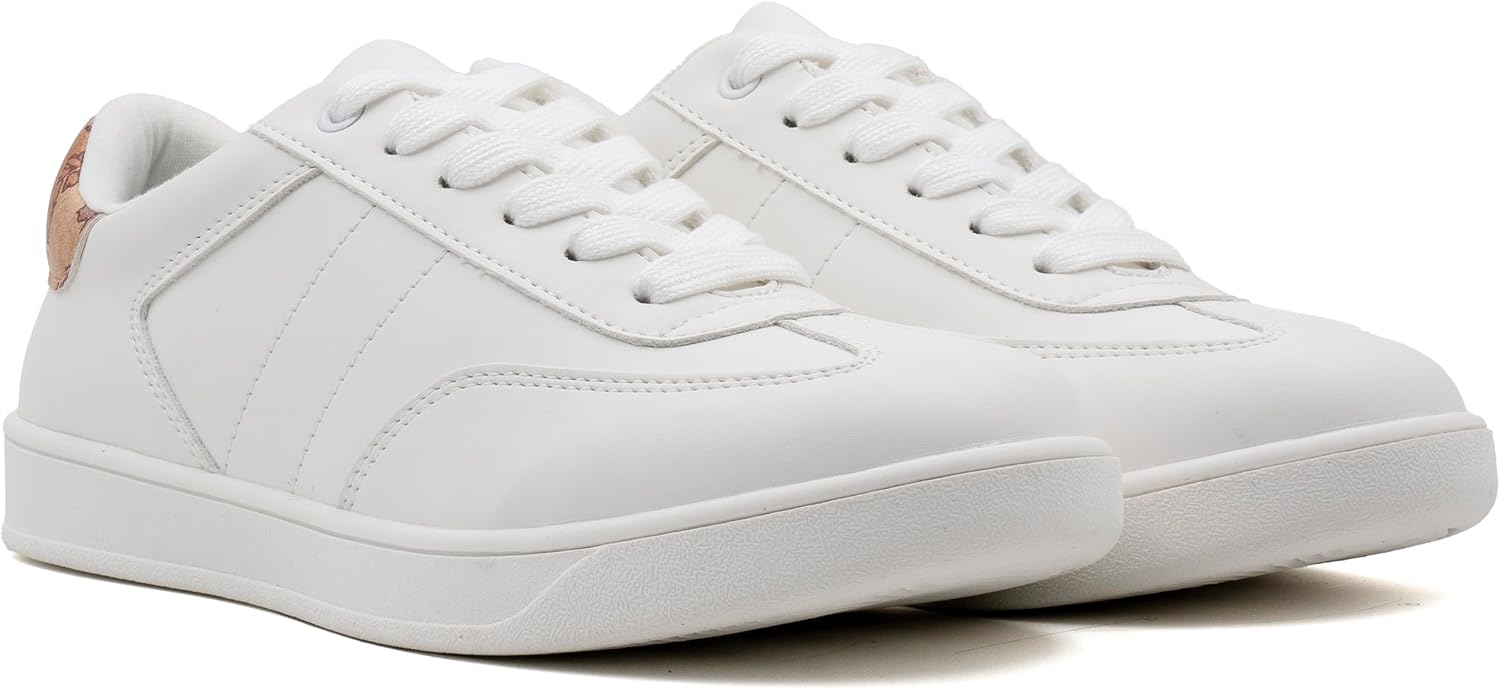 Women's Lace Up Trendy Sneaker Classic Fashion Low Top Walking Shoes - Picture 72 of 109