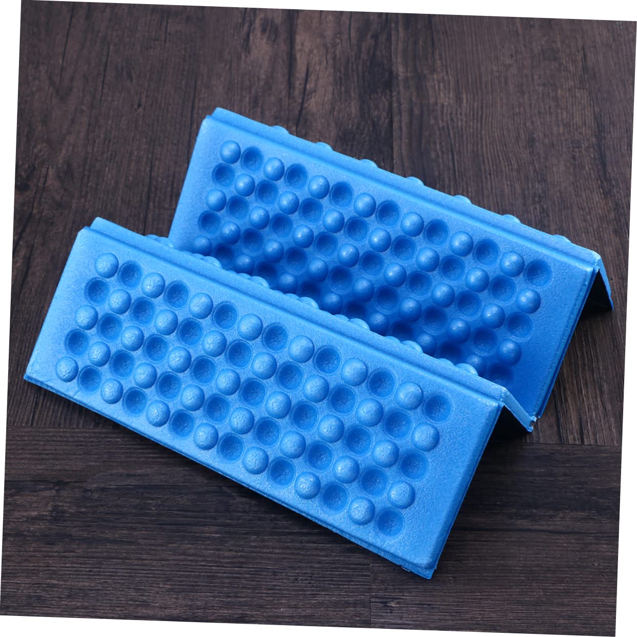 Abaodam Cojín Portátil Plegable Xpe Azul 4 Piezas para Exterior