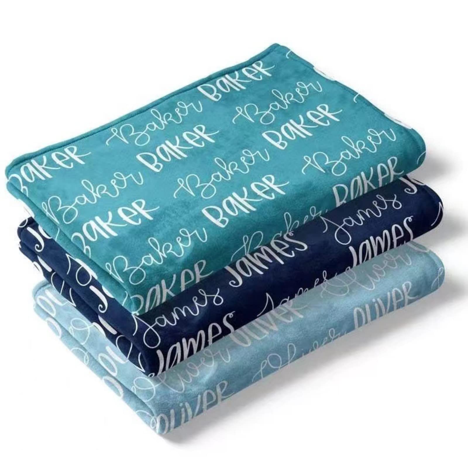 jfu Mantas con nombre personalizadas para niños, manta con nombre personalizado, mantas personalizadas para niños, mantas personalizadas para bebés y niñas (150 x 200 cm)