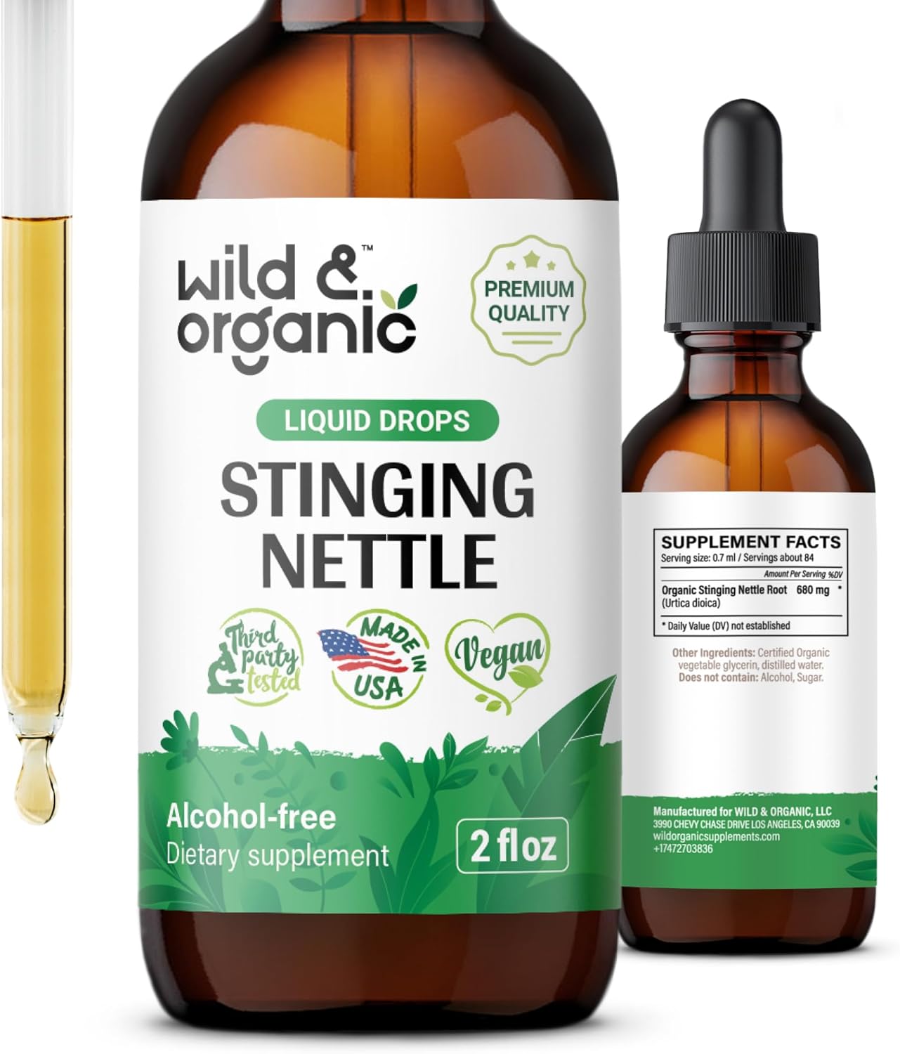 Stinging Nettle Tincture Organic Stinging Nettle Root
