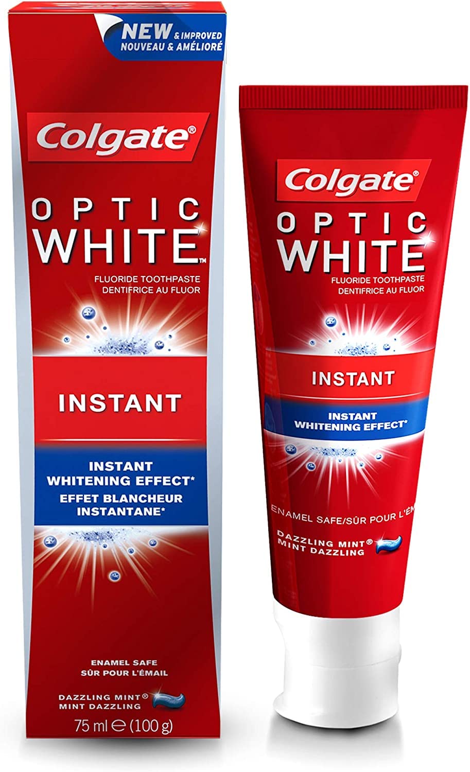 Colgate Optic White Instant Whitening Toothpaste, 75Ml, Pack Of 1 (B0B54Y4TVG) Amazon Price History, Amazon Price Tracker